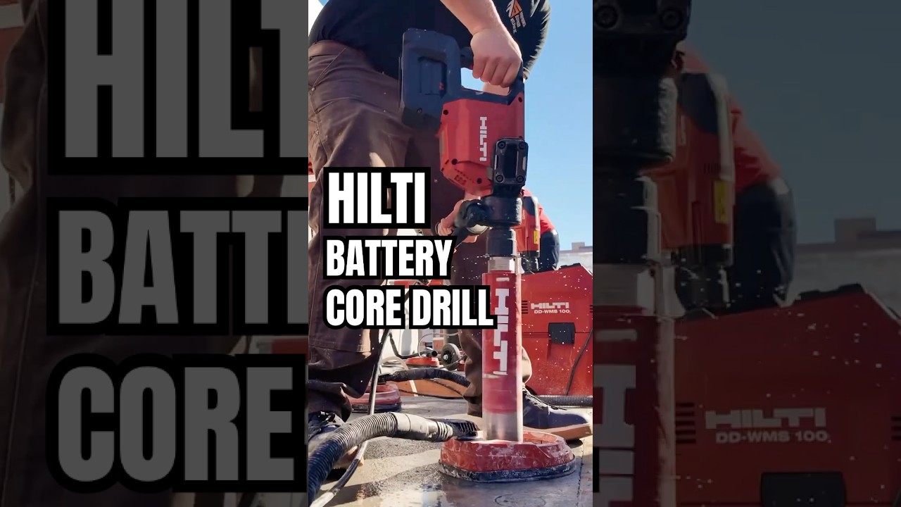 Hilti DD-150-U-22 Nuron Cordless Core Drill - World of Concrete 2025