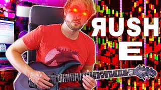 RUSH E but played on guitar