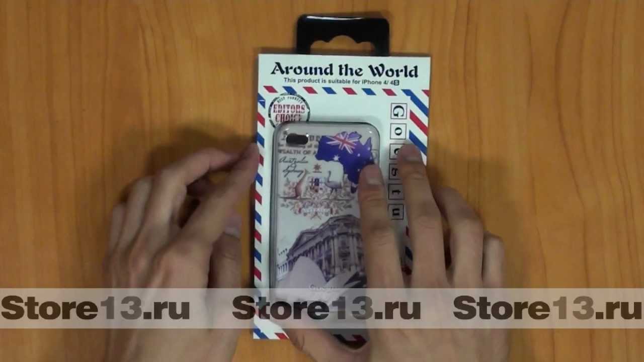 [store13.ru] Накладка Goegtu для iPhone 4 4S SYDNEY Сидней