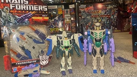 Transformers generations Thunderwing review. G1 complete collection comparison deluxe chug titans
