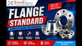 Flange Standards Explained | ASME, ANSI, DIN, JIS & BS Standards | Complete Guide- Eternal Engineers