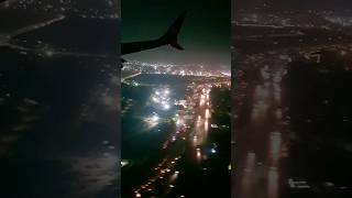 Landing on Delhi Airport ? ? shorts youtubeshorts ytshorts instagram viral reels airoplane