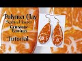 Polymer clay faux natural jasper stone jewelry tutorial  lovicraft