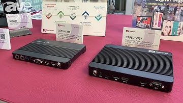 DSSE 2019: Axiomtek Shows Line of Embedded or SDM Digital Signage Players