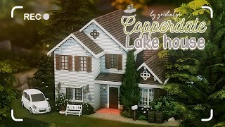 Дом у озера в Коппердейле  | Строительство | The Sims 4 | No CC