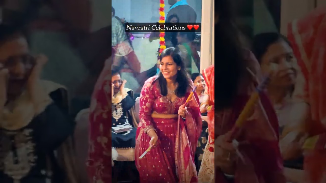 🎉 Garba Night Highlights | Celebrating the Spirit of Navratri! 💫 | Nimisha Bansal 