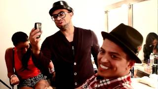 Bruno Mars Blame It On The (Backstage)