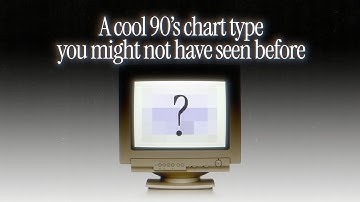 A cool 90’s chart type you might not have seen before