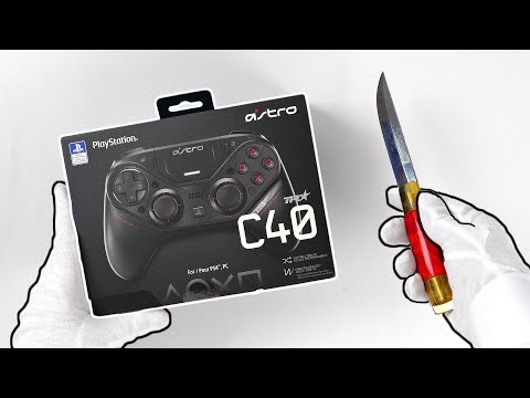 $200 PS4 Pro Controller for "Serious Gamer" - Unboxing Astro C40 TR