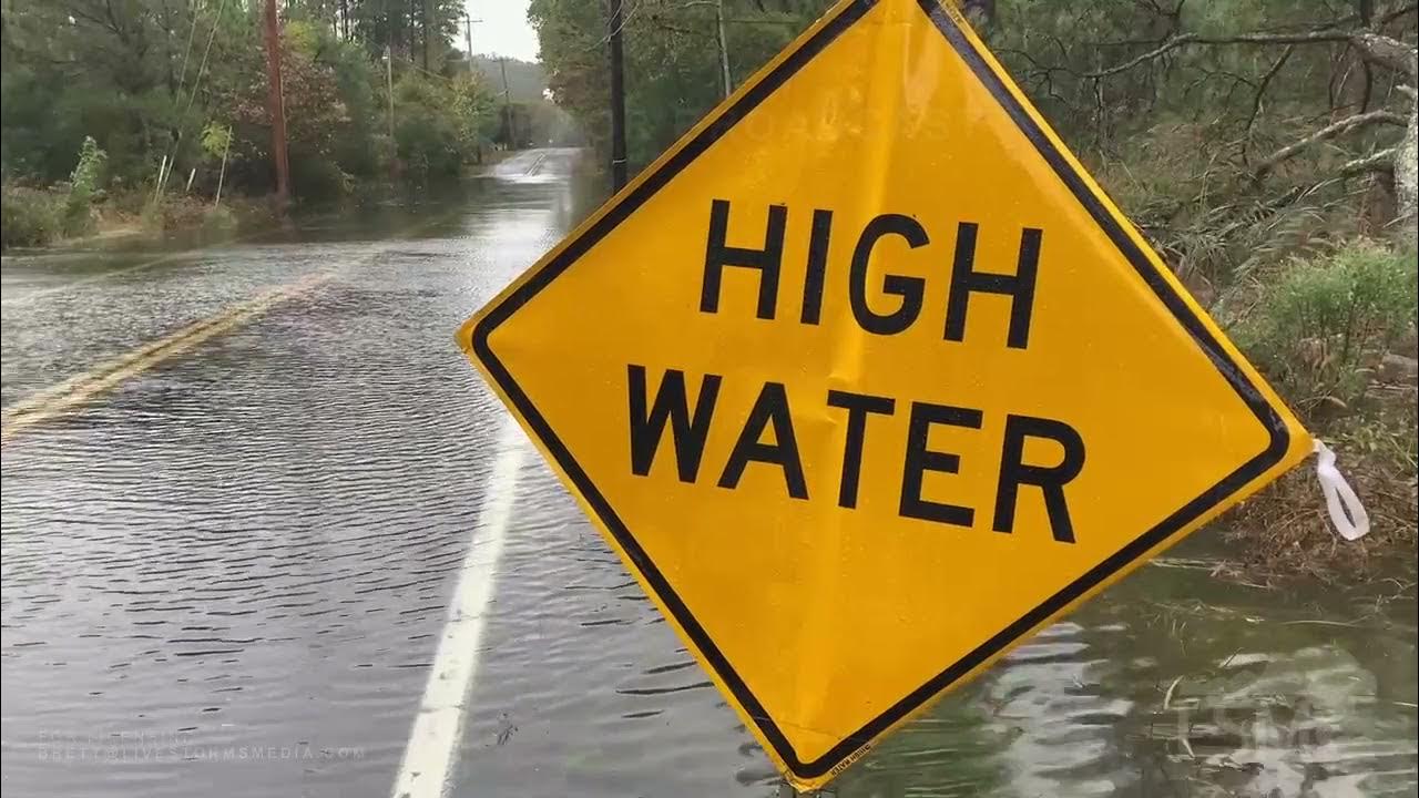 102921 Coltons Point, MD Coastal Flooding and Damage YouTube