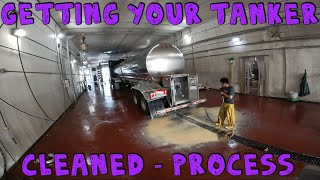 Prime Inc | Getting Tanker Cleaned | Tank Wash Process