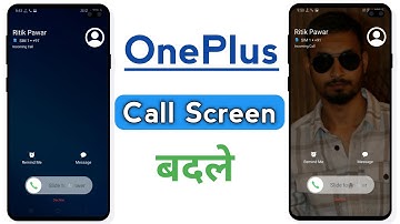 Change Caller Screen Background in OnePlus 2023