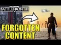 Battlefront 2 Content That Was Forgotten! - Star Wars Battlefront 2