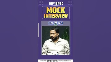 69th BPSC mock interview by Khan sir#khansir #bpsc#BPSC interview#Manisha academy