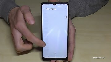 Samsung Galaxy A04e: How to change the language? (also the local dialect)