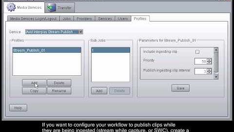 Avid Interplay Streaming Workflow