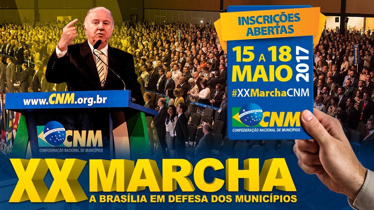 Resultado de imagem para XX Marcha a Brasília em defesa dos Municípios