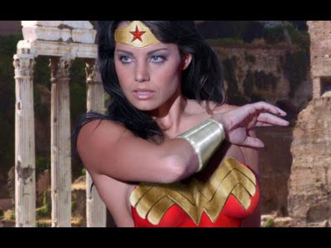 Download Erica Durance Dressed As Wonder Woman - Behind the Scenes Harry's Law