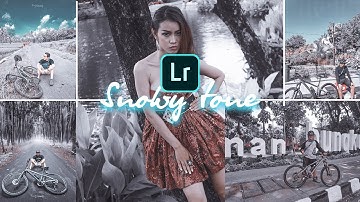 Lightroom Tutorial Mobile | Free Presets DNG File | Snowy Tone