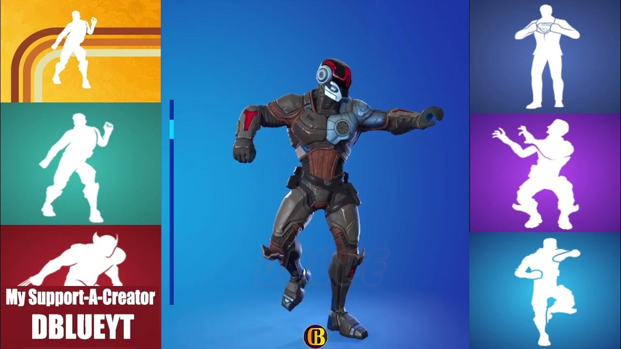 The Foundation Performs All Emotes & Dances in Fortnite YouTube