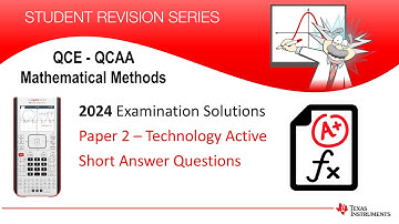 Exam Paper 2 QCAA MM Extended Answer 2024