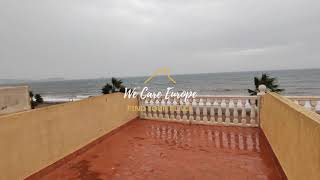 Chalet pareado en alquiler en Pozo del Esparto en primera línea de playa