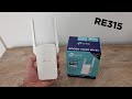 TP-LINK RE315 Mesh WiFi Extender: REVIEW and Unboxing