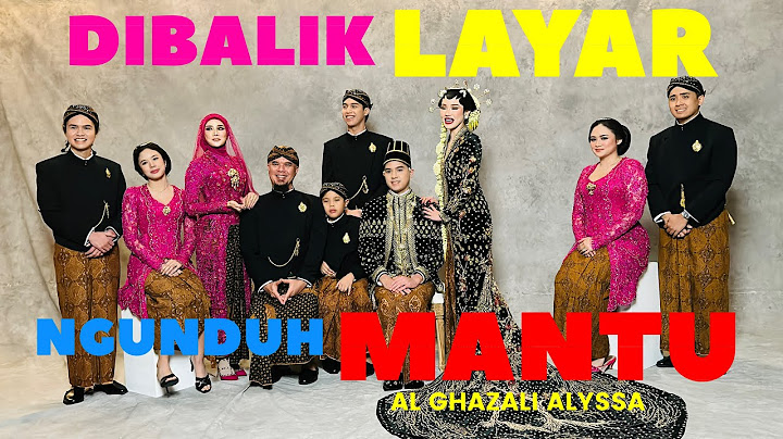 MOMEN SERU DIBALIK LAYAR NGUNDUH MANTU AL GHAZALI ALYSSA BERSAMA AHMAD DHANI,BESAN,MANTU&CALON MANTU