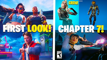 Fortnite Chapter 7 - ALL SKINS & CREW PACK! (Trailer, Battle Pass, COLLABS)