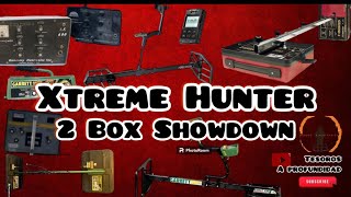 XP Xtreme Hunter Vs Garrett Bloodhound EagleEye Whites TM600 TM800 Fisher Gemini 2 Box Show Down