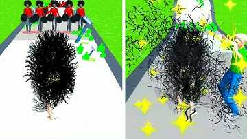 Hair Removal Run 🪒 All Levels Gameplay Android,iOS