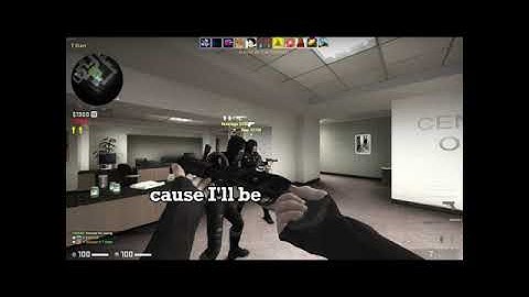 Playing csgo with random teammates