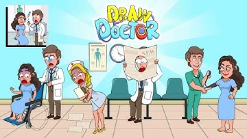 DOP Games - Draw Doctor - Tricky Puzzle - Gameplay Walktrough All Levels 1-75