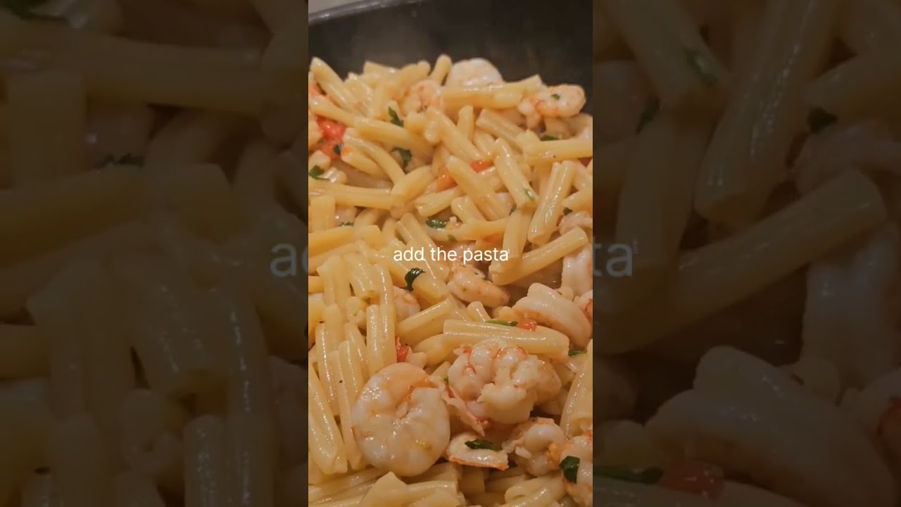 How To Cook Pasta With Prawns Italianrecipe Pastalover Foodtrip