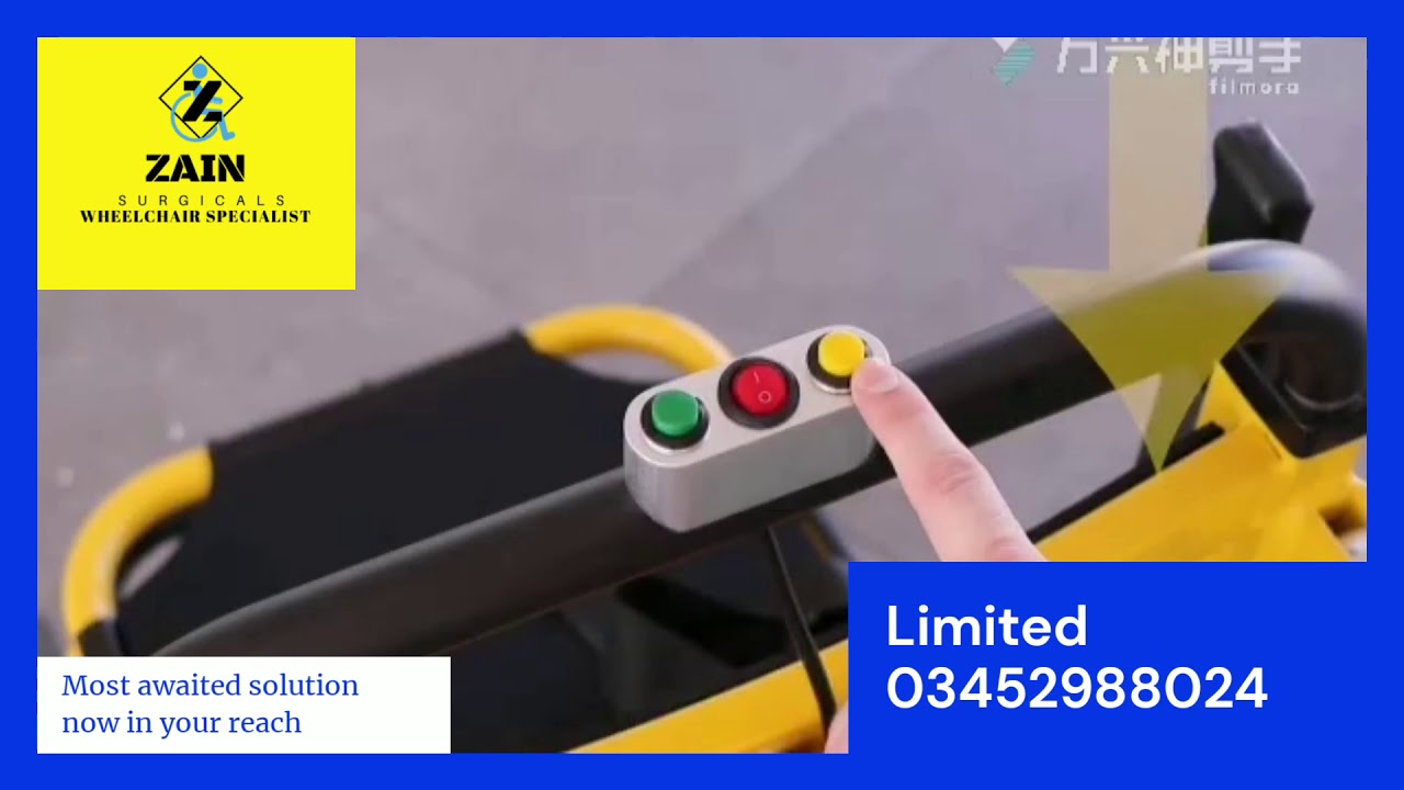 stair climbing wheelchair in Pakistan YouTube