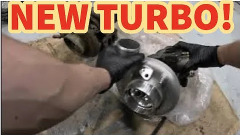 Caterpillar 3126B / C7 New/Upgraded Turbo and Exhaust Manifold Installation in my RV