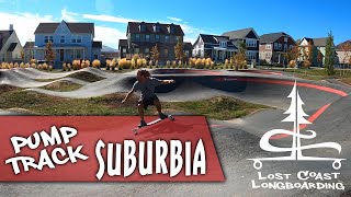 Longboard Session at The Spoke | Cement Surfing an Amazing Pump Track