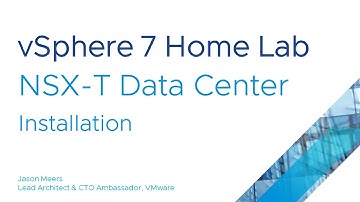NSX-T 3 Installation of the first NSX Manager (VMware vSphere ESXi 7) Jason Meers