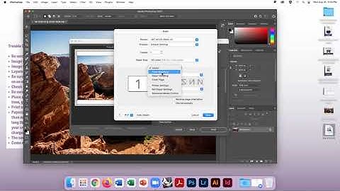 How to print an image with a Epson Sure color P-800 printer from photoshop.