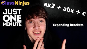 HOW TO EXPAND BRACKETS | *1 minute maths*