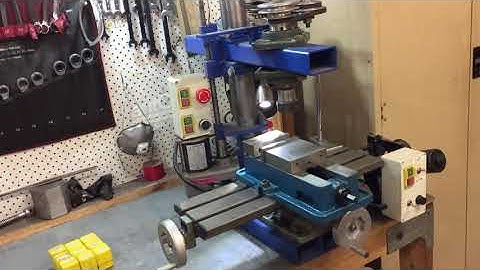 DIY Milling Machine walk around and main components build.