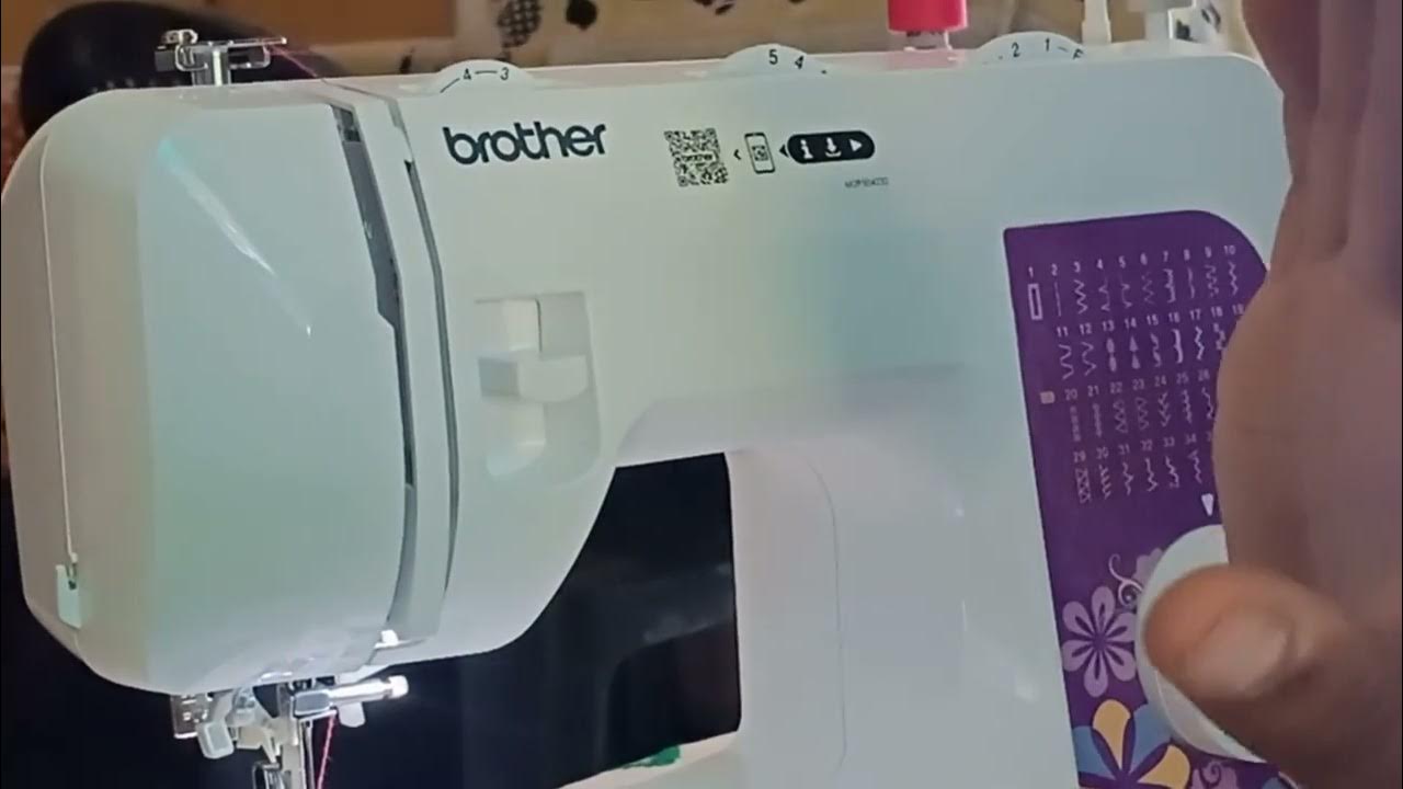 How to use brother sewing machine GS3750wt unboxing, demo n 37