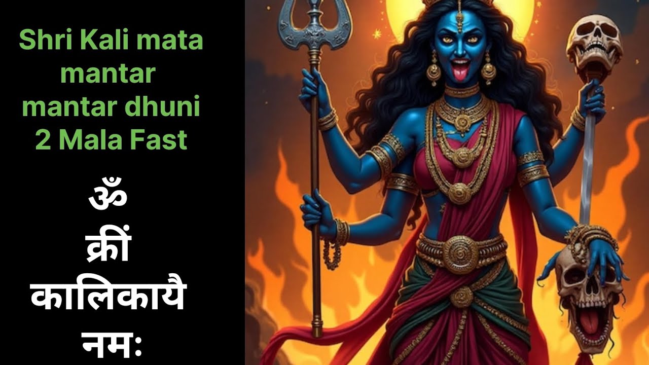 Om krim kalikayai  namah mantar dhuni 🙏💯 hindu mantar 💯 devotional chanting 🎯