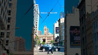 Melbourne Australia March 2025 #drivingtour #beautifulcity #cityview