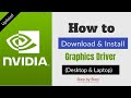How to Download and Install NVIDIA Graphics Card Driver in Pc/Laptop (UPDATED)
