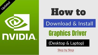 How to Download and Install NVIDIA Graphics Card Driver in Pc/Laptop (UPDATED) screenshot 4