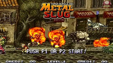 Metal Slug (Neo Geo/Arcade): Intro/Abertura HD