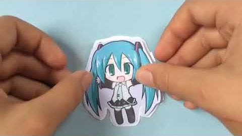 Cách làm móc khóa anime