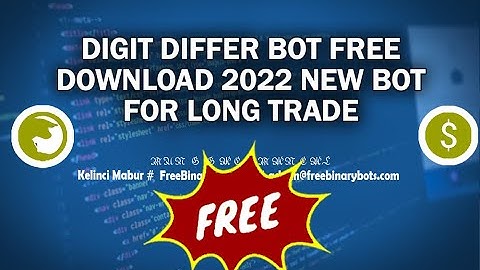 Digit Differ Bot Free Download 2022 New Bot For Long Trade