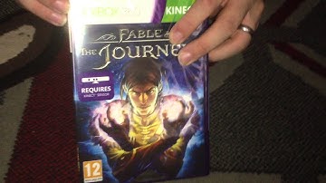 Nostalgamer Unboxes Kinect Required Fable The Journey For Microsoft Xbox 360 System